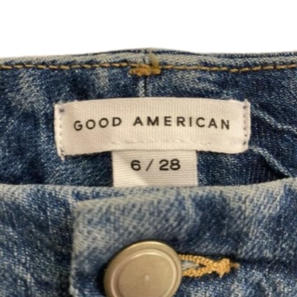 Good American Good Classic Raw Hem Size 6 - Picture 11 of 16